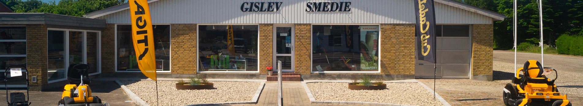 Gislev Smedie og Maskinforretning logo