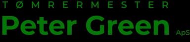 Tømrermester Peter Green logo