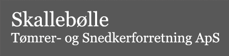 Skallebølle, Tømrer- og Snedkerforretning ApS logo