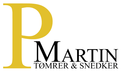 P Martin Tømrer & Snedker logo