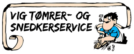 Vig Tømrer og Snedkerservice logo