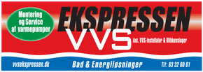 VVS Ekspressen ApS - Din VVS' er i Kerteminde, Munkebo & Nyborg logo