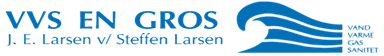 J.E.Larsen vvs engros logo