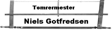 Tømrermester Niels Anton K Gotfredsen logo