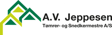 A.V. Jeppesen Tømrer- og Snedkermester A/S logo