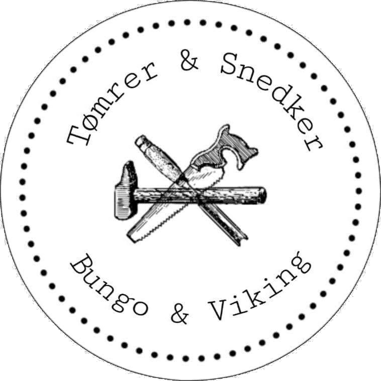 Bungo & Viking - Tømrer logo