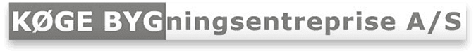 Køge Bygningsentreprise A/S logo