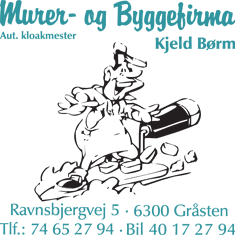 Kjeld Børm Murer- og Byggefirma logo