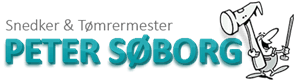 Snedker og tømrermester Peter Søborg A/S logo