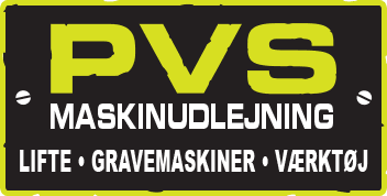 PVS Maskinudlejning logo