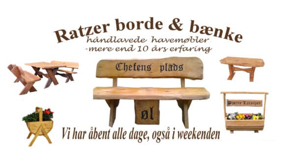 Ratzers Borde & Bænke logo