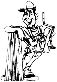 Tømrer og Snedkermester Kenneth Madsen logo