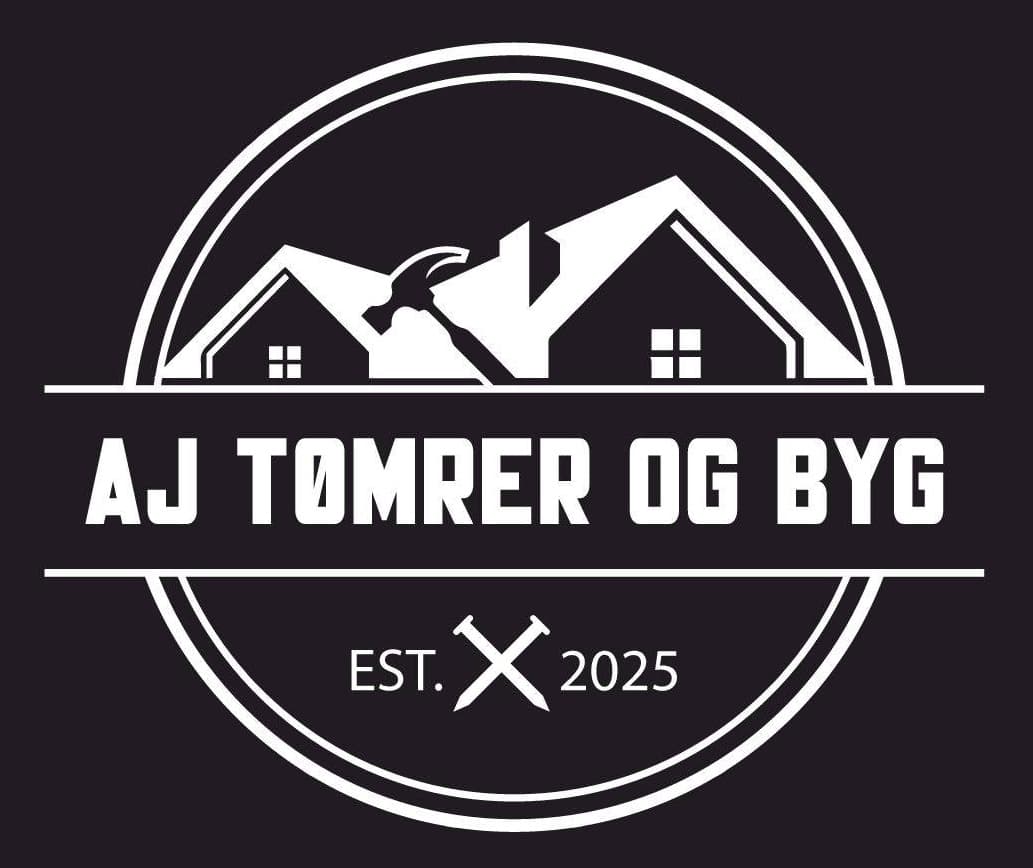 Aj tømrer og byg logo