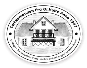 Tækkemanden Fra Gl.Holte - Stråtage, Tækkearbejde, Kviste & Tagarbejde logo